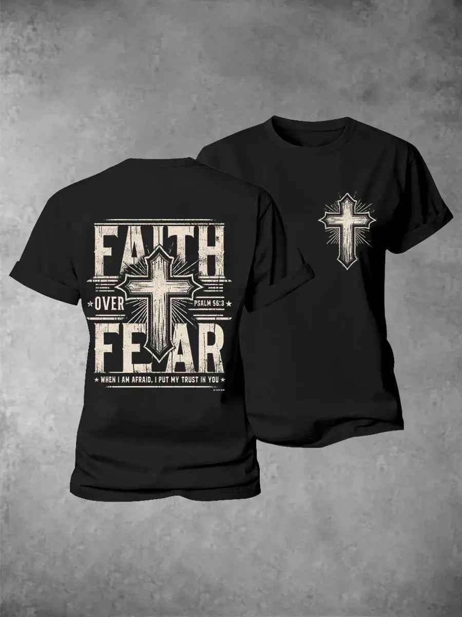 Women's Faith Over Fear Casual Tee