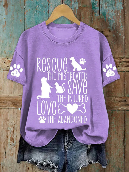 Women's protected animal t-shirt