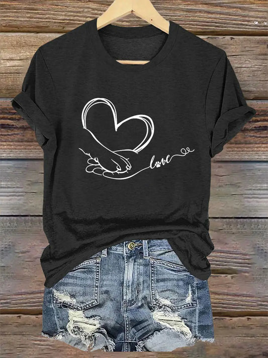 Women's Iron On Short Sleeve T-Shirt