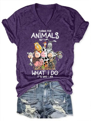 Women's Animal Lovers T-shirt