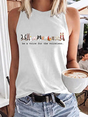 Women's animal love vest