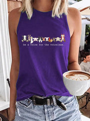 Women's animal love vest