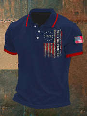 Men's Independence Day We The People Short Sleeve T-Shirt