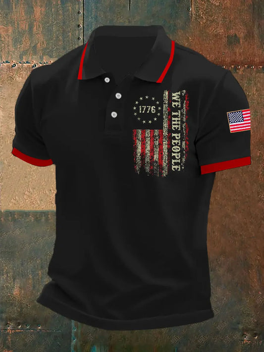 Men's Independence Day We The People Short Sleeve T-Shirt