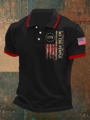 Men's Independence Day We The People Short Sleeve T-Shirt
