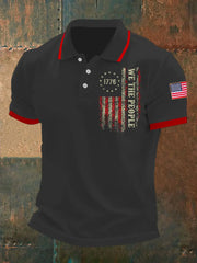 Men's Independence Day We The People Short Sleeve T-Shirt