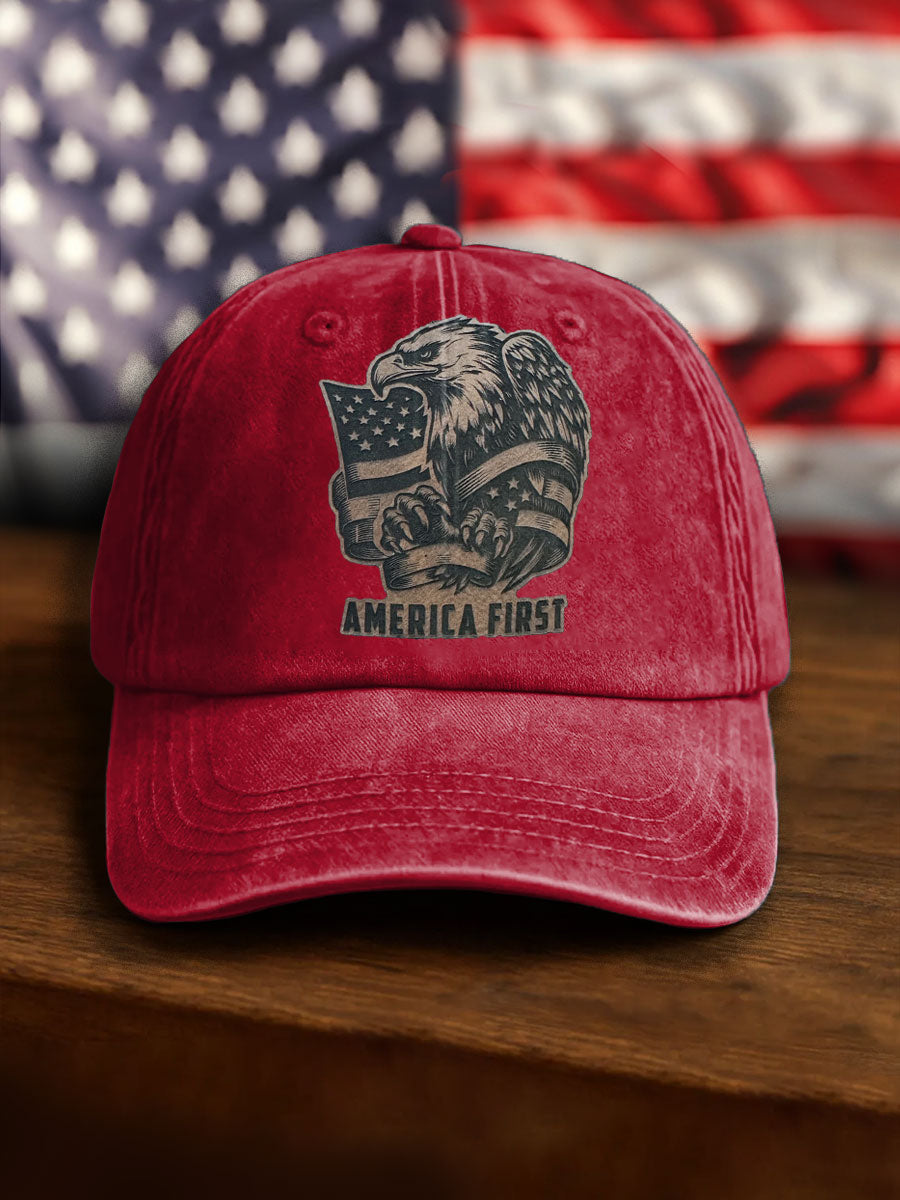 Unisex Anti War Ameirica First Peace Printed Hats gracestitchs