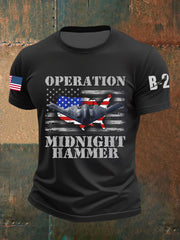 Men's Operation Midnight Hammer B-2 Spirit short sleeves t-shirt