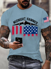 Men's Operation Midnight Hammer B-2 Spirit Short-sleeved T-shirt