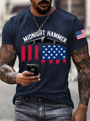 Men's Operation Midnight Hammer B-2 Spirit Short-sleeved T-shirt