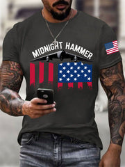 Men's Operation Midnight Hammer B-2 Spirit Short-sleeved T-shirt