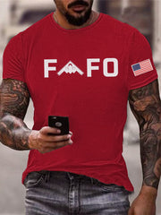 Men's Midnight Hammer B2 FAFO Printed T-shirt gracestitchs