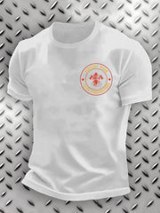 Men's Support Your Local Figrfighters Print T-shirt gracestitchs