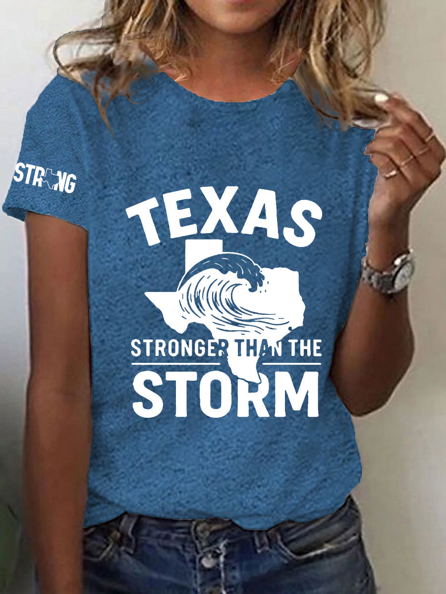 Women's Texas Strong Short-sleeved T-shirt gracestitchs