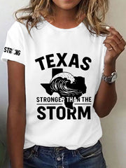 Women's Texas Strong Short-sleeved T-shirt gracestitchs