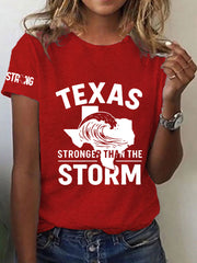 Women's Texas Strong Short-sleeved T-shirt gracestitchs