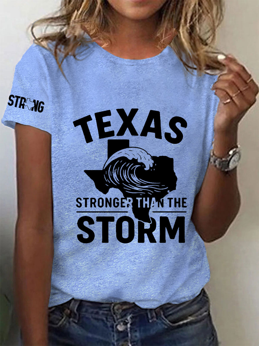 Women's Texas Strong Short-sleeved T-shirt gracestitchs