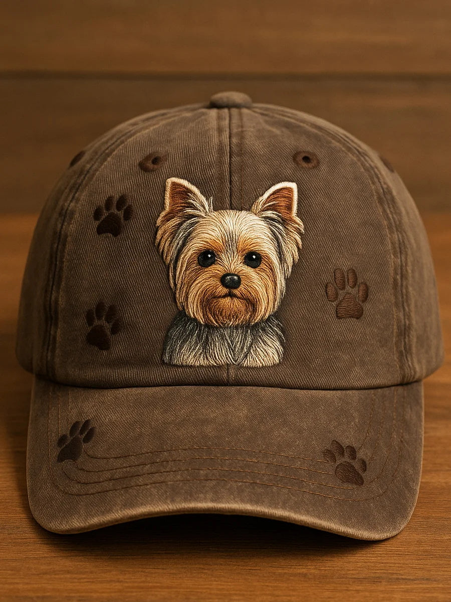 Dog Art Print Casual Unisex Hat gracestitchs