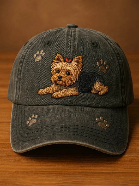 Dog Art Print Casual Unisex Hat gracestitchs