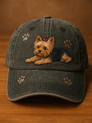 Dog Art Print Casual Unisex Hat gracestitchs