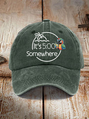 Unisex Its 5 O'clock Somewhere Hat