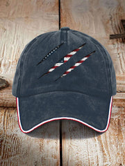 Unisex American Flag Printed Hat gracestitchs