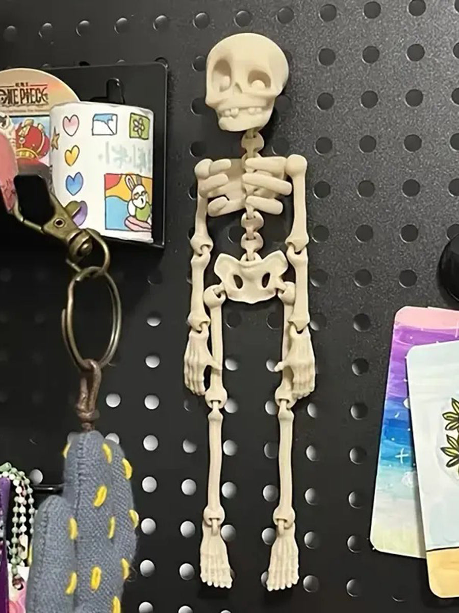 3D Printed Vintage Skeleton Magnetic Figurine gracestitchs
