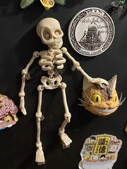 3D Printed Vintage Skeleton Magnetic Figurine gracestitchs