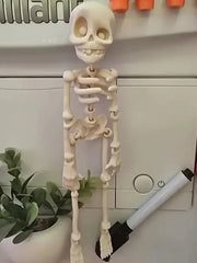 3D Printed Vintage Skeleton Magnetic Figurine gracestitchs