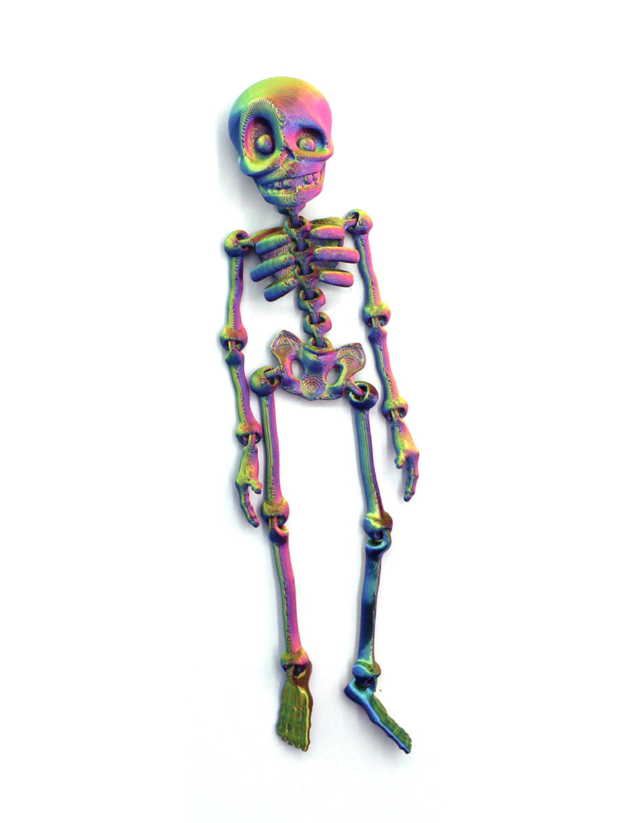 3D Printed Vintage Skeleton Magnetic Figurine gracestitchs