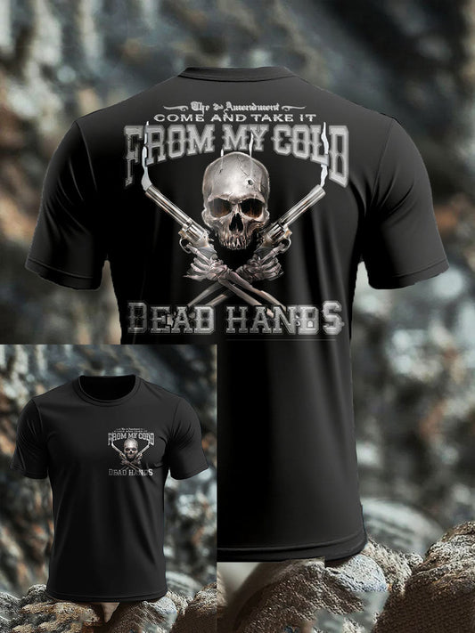 Men's Veteran Defend 2nd Amendment Printed T-shirt