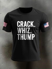 Men's Crack Whiz Thump Veteran Printed T-shirt gracestitchs