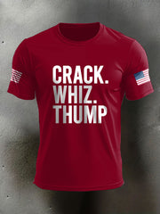 Men's Crack Whiz Thump Veteran Printed T-shirt gracestitchs