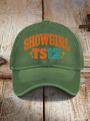 Unisex The Life of A Show Girl Fan Pink Print Hat gracestitchs