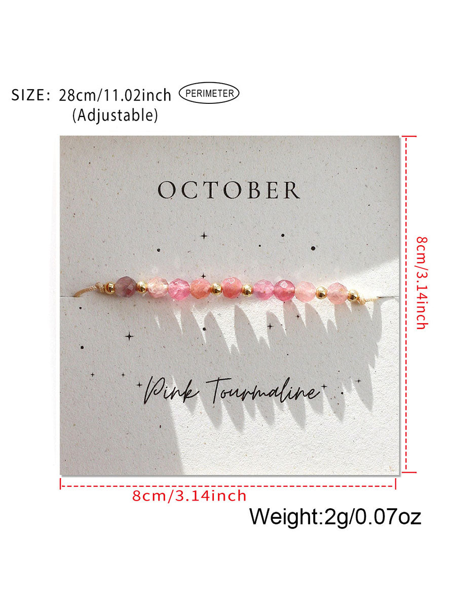 Women's Breast Cancer Pink Adjustable Bracelet gracestitchs
