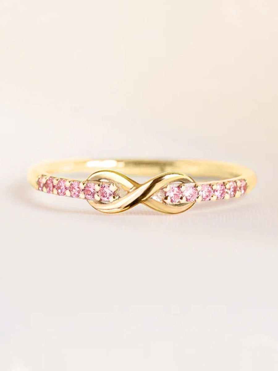 Women's breast cancer ring gracestitchs