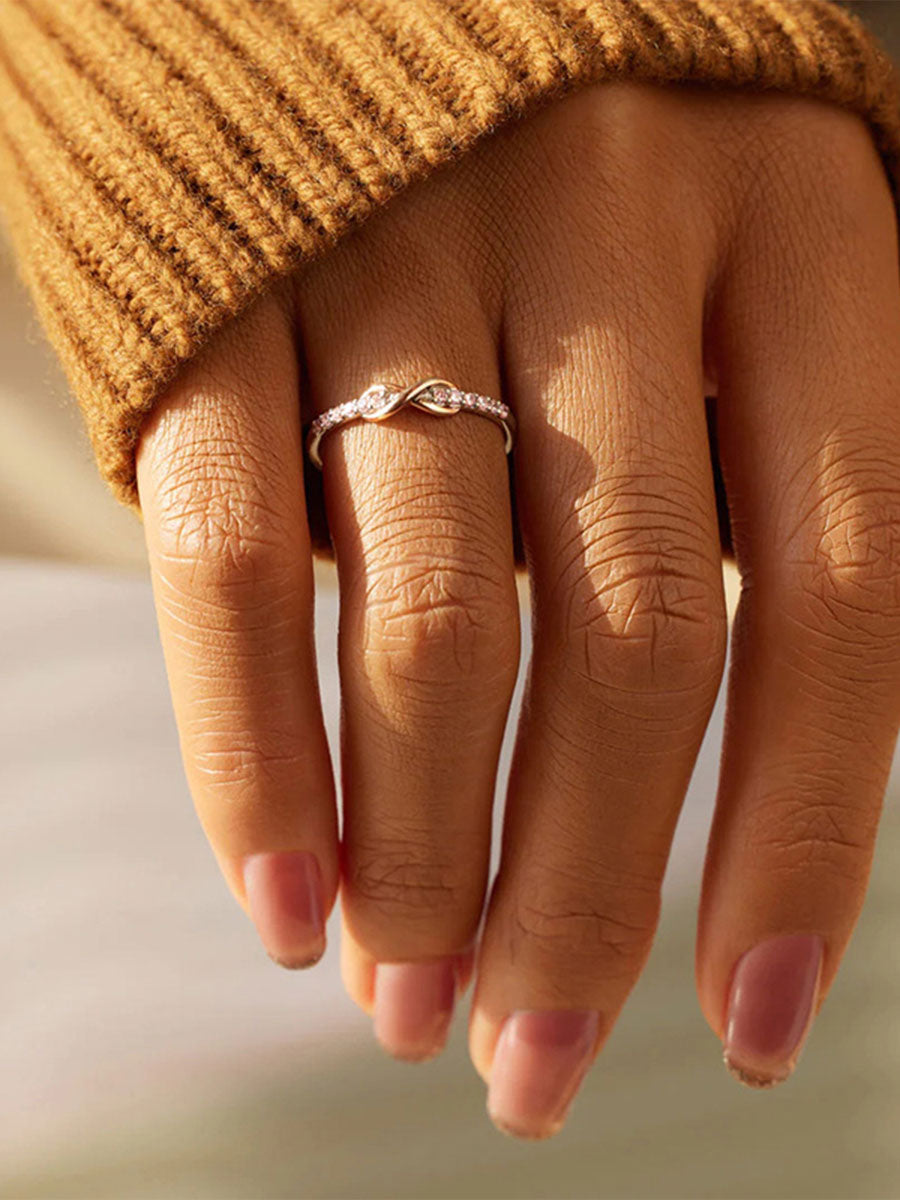 Women's breast cancer ring gracestitchs
