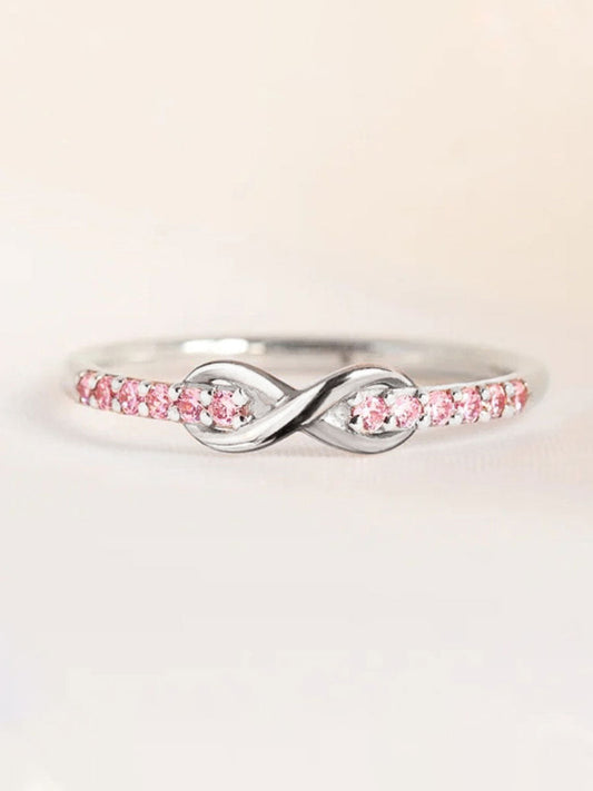Women's breast cancer ring gracestitchs