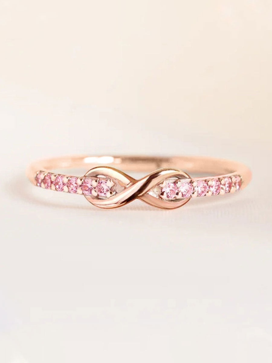 Women's breast cancer ring gracestitchs
