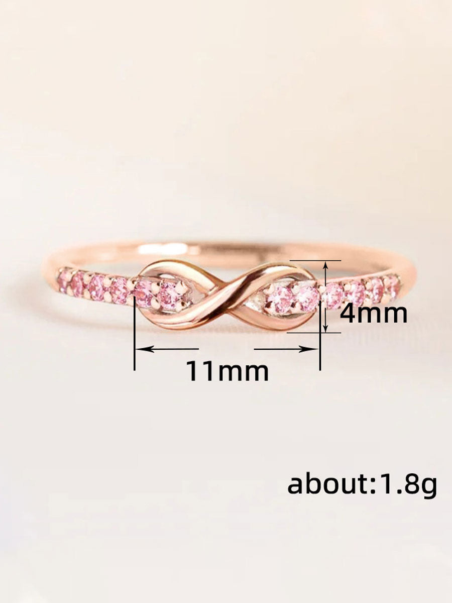 Women's breast cancer ring gracestitchs