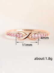 Women's breast cancer ring gracestitchs