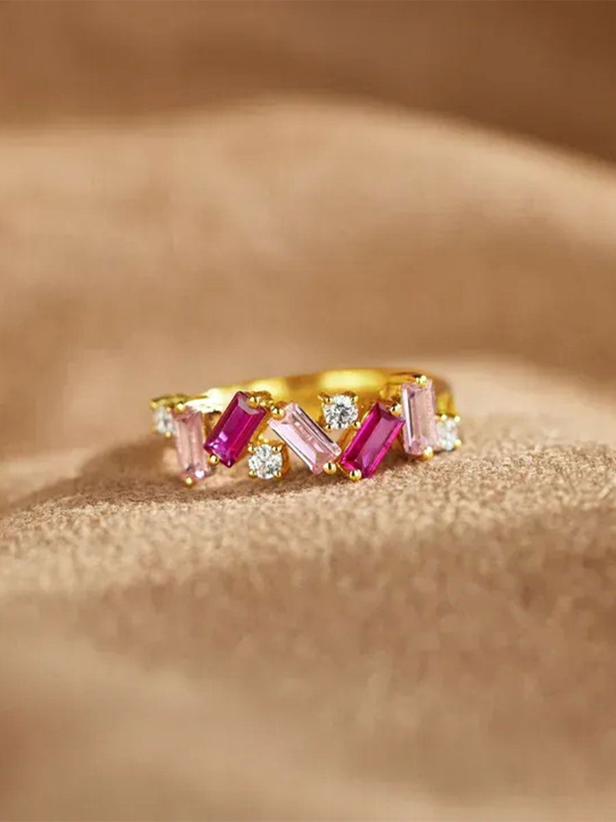 Women's breast cancer ring gracestitchs