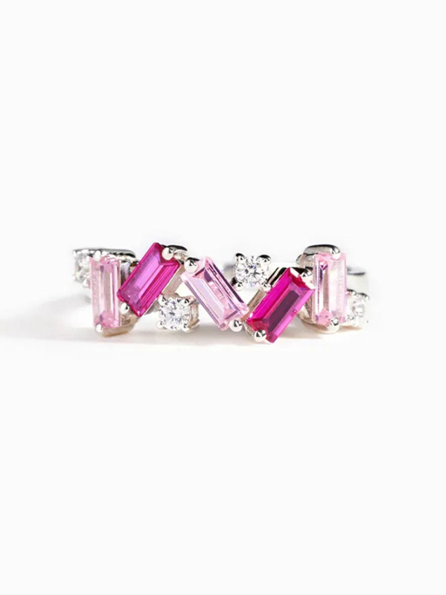 Women's breast cancer ring gracestitchs