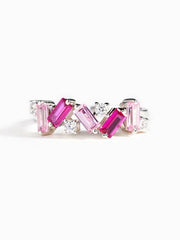 Women's breast cancer ring gracestitchs