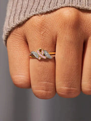 Women's breast cancer ring gracestitchs
