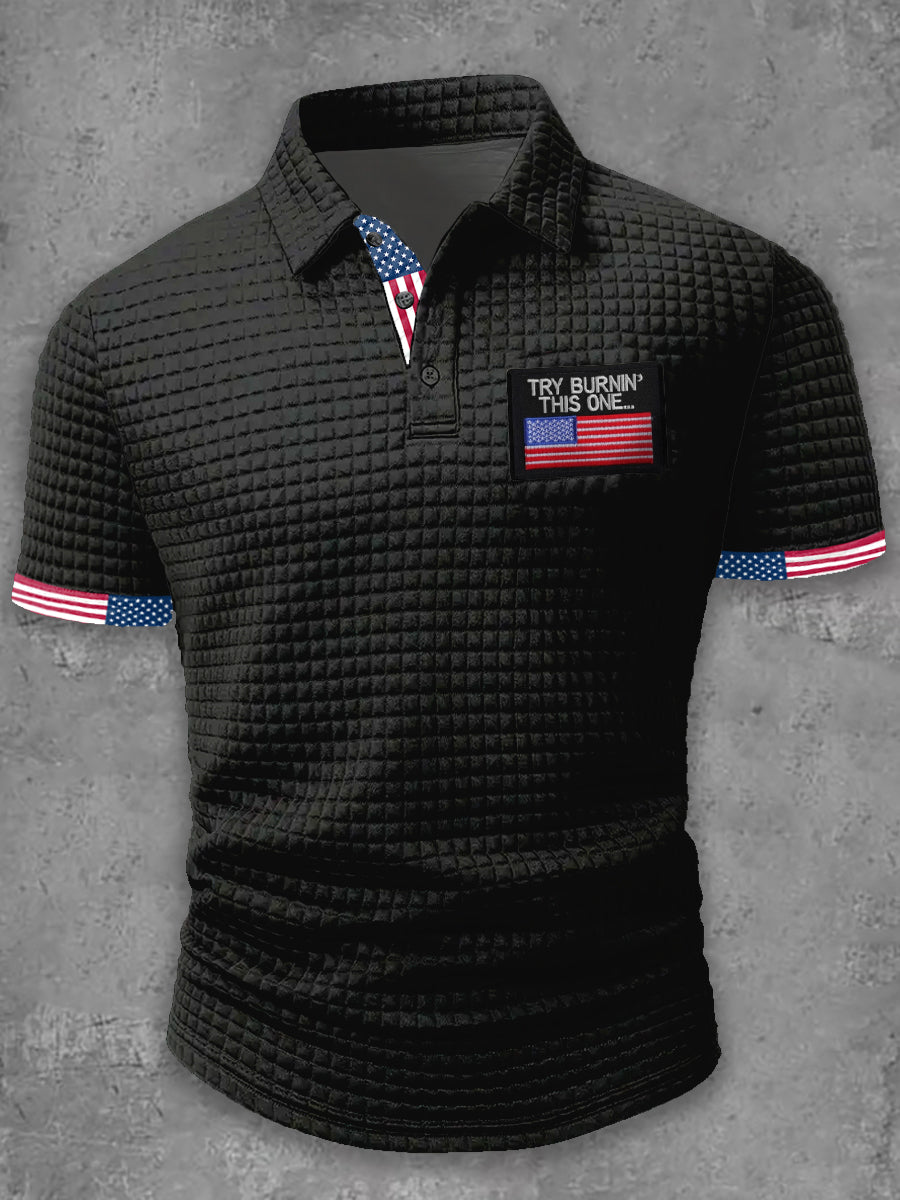 Men's Try Burning This One short sleeve shirt gracestitchs