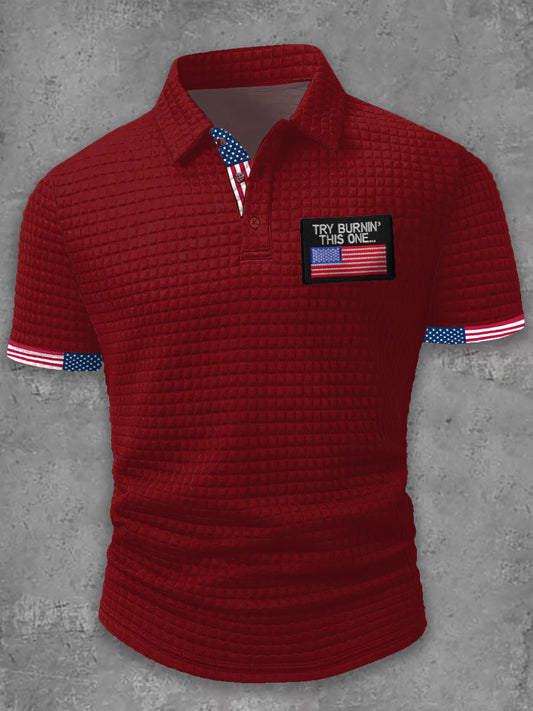 Men's Try Burning This One short sleeve shirt gracestitchs