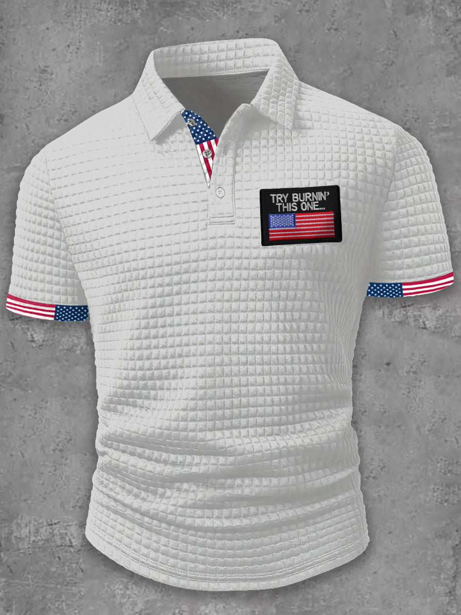 Men's Try Burning This One short sleeve shirt gracestitchs
