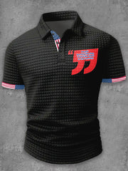 Men's Support the flag burning ban Print Top