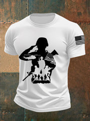 Men's Veterans Day Print T-shirt